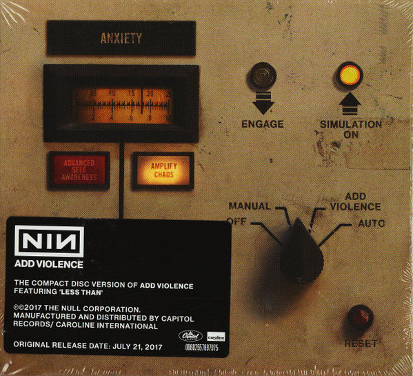 Nine Inch Nails : Add Violence (CD, EP)