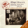 Gregorio Allegri / Giovanni Pierluigi da Palestrina – The King's College Choir Of Cambridge, David Willcocks : Miserere / Stabat Mater; Litaniae De Beata Virgine Maria (CD, Album, RE, RM)