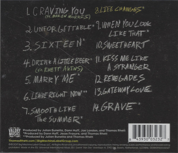Thomas Rhett : Life Changes (CD, Album)