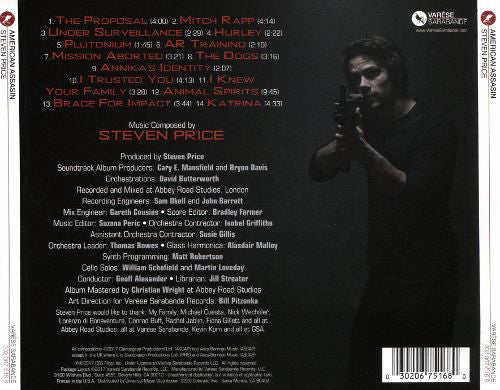 Steven Price : American Assassin (Original Motion Picture Soundtrack) (CD, Album)