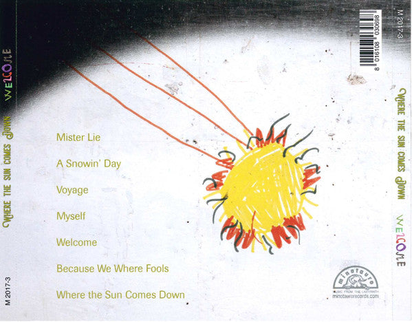 Where The Sun Comes Down, Thomas Hand Chaste, Alex Scardavian : Welcome (CD, Album)