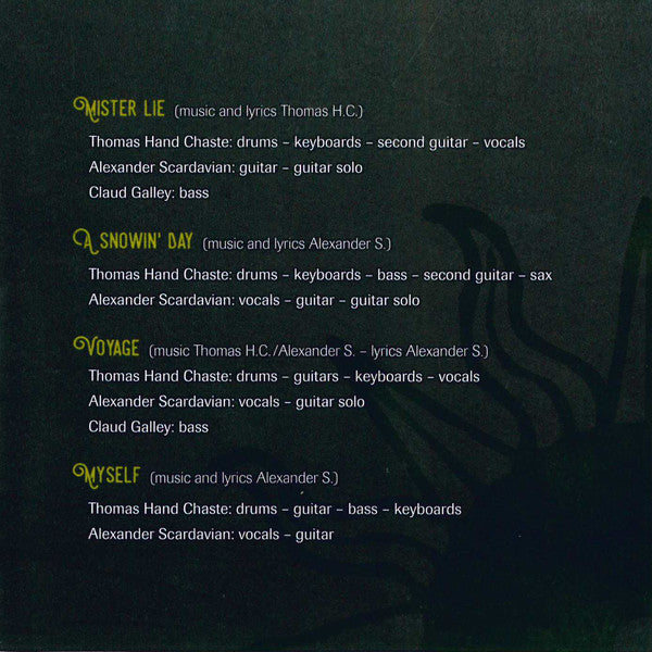 Where The Sun Comes Down, Thomas Hand Chaste, Alex Scardavian : Welcome (CD, Album)