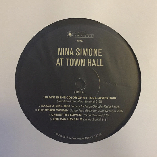 Nina Simone : At Town Hall (LP, Album, Dlx, Ltd, RE, 180)
