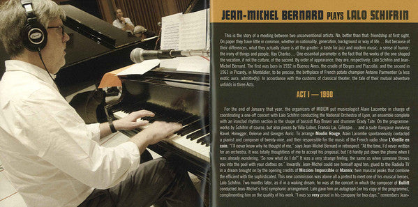 Jean-Michel Bernard : Plays Lalo Schifrin (CD, Album)