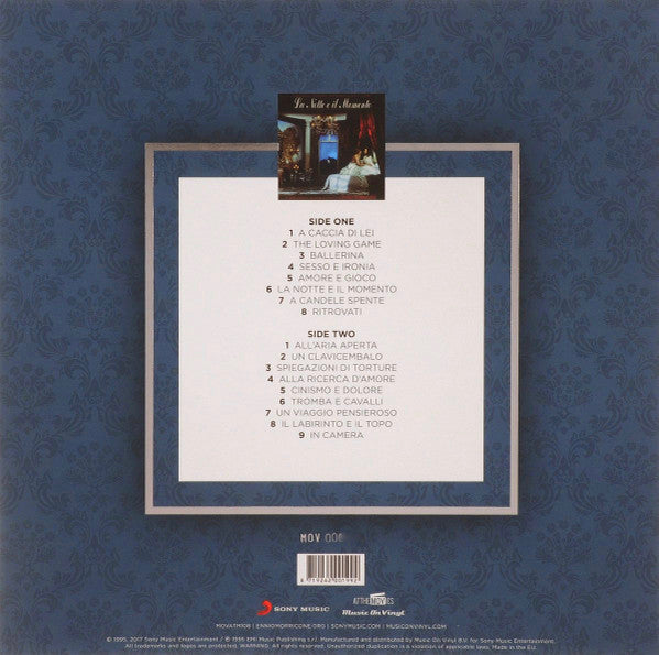 Ennio Morricone : La Notte E Il Momento (Colonna Sonora Originale Del Film) (LP, Album, Ltd, Num, RE, Tra)