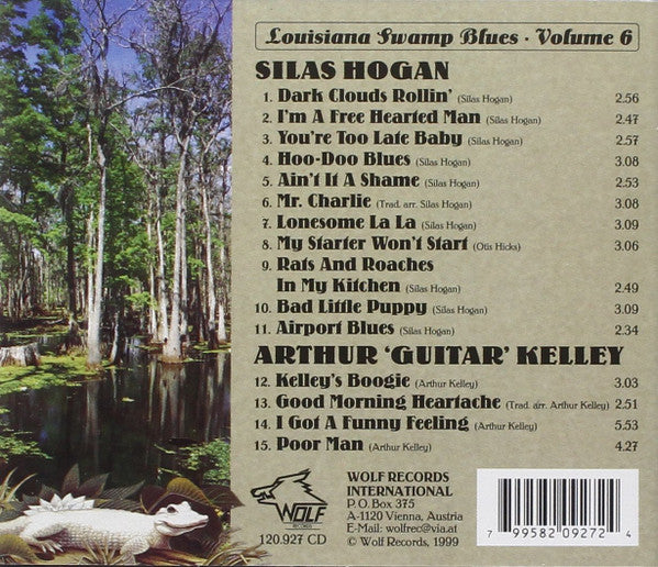 Silas Hogan Featuring Arthur "Guitar" Kelley : The Godfather (CD, Comp)
