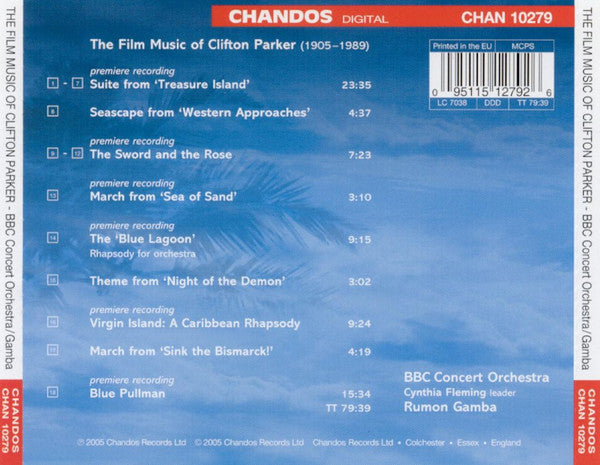 Clifton Parker, BBC Concert Orchestra, Rumon Gamba : The Film Music Of Clifton Parker (CD)