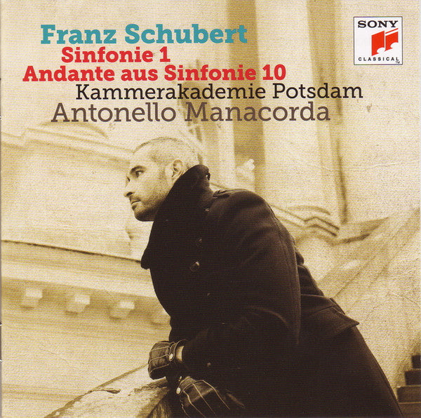 Franz Schubert - Kammerakademie Potsdam, Antonello Manacorda : Sinfonie 1 / Andante Aus Sinfonie 10 (CD)