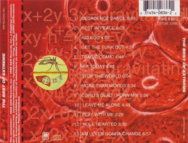 Extreme (2) : The Best Of Extreme: An Accidental Collication Of Atoms? (CD, Comp)