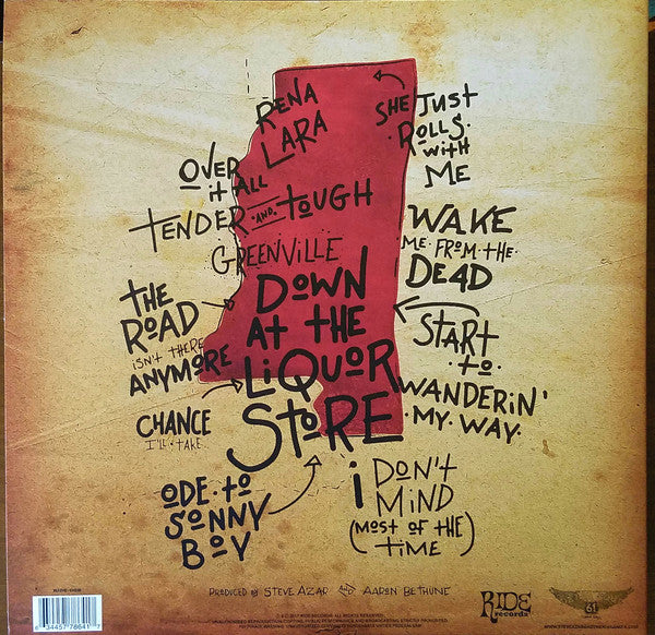 Steve Azar & The Kings Men : Down At The Liquor Store (2xLP, Album, Ltd, Num, Ple)
