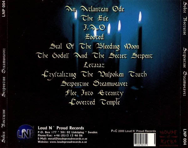 Sobre Nocturne : Serpentine Dreamweaver (CD, Album)