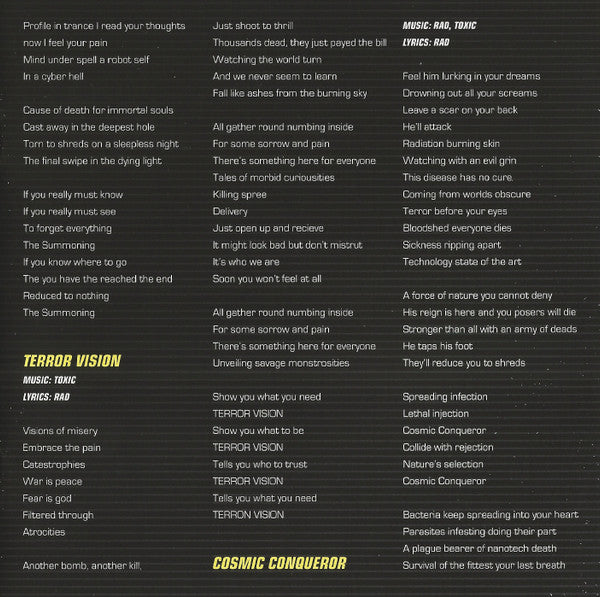 Dr. Living Dead! : Cosmic Conqueror (CD, Album, Sli)