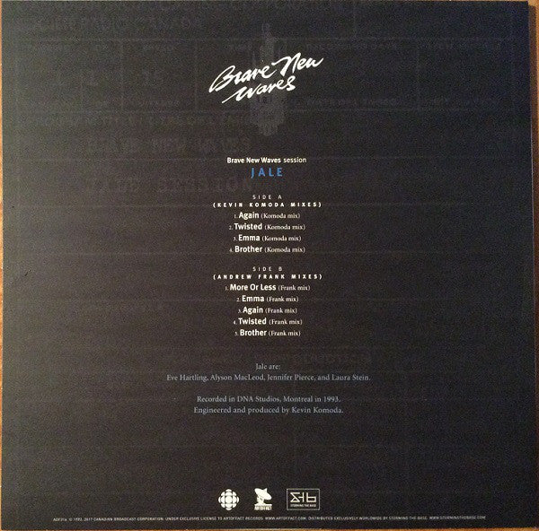 Jale : Brave New Waves Session (LP, Ltd, Blu)