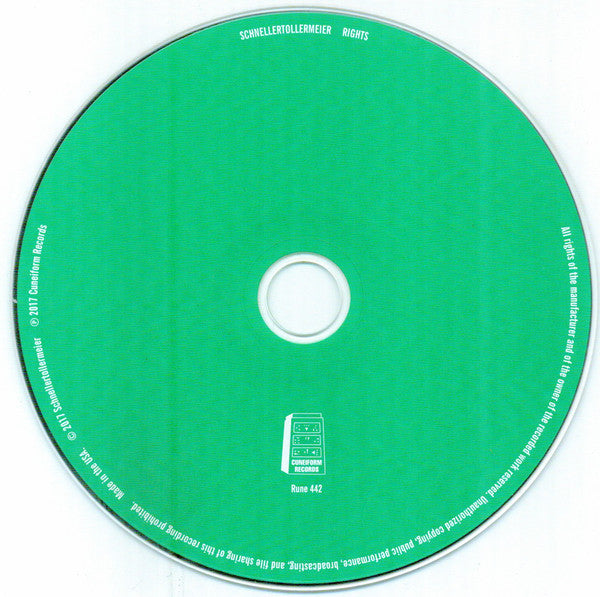 Schnellertollermeier : Rights (CD, Album)
