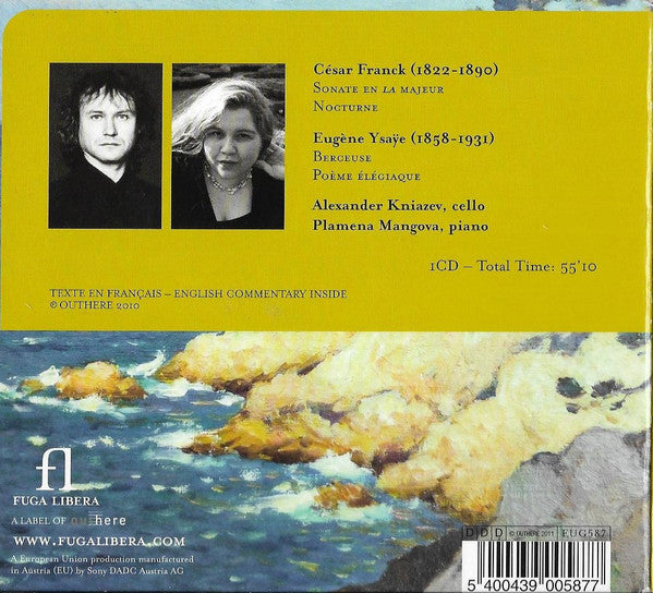 César Franck, Eugène Ysaÿe - Alexander Kniazev, Plamena Mangova : Works For Cello And Piano (CD, Album)