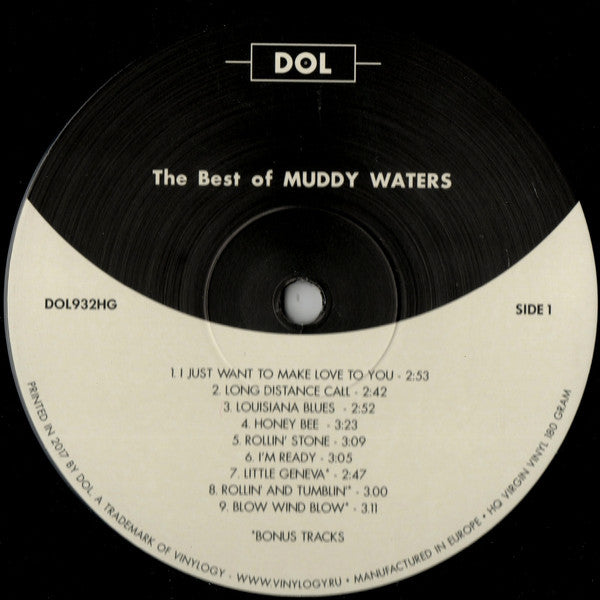 Muddy Waters : The Best Of Muddy Waters (LP, Comp, Dlx, RE, 180)