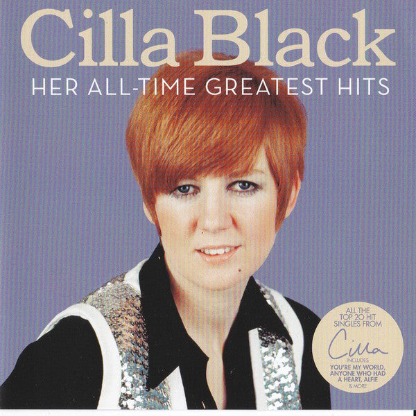 Cilla Black : Her All-Time Greatest Hits (CD, Comp, RM)