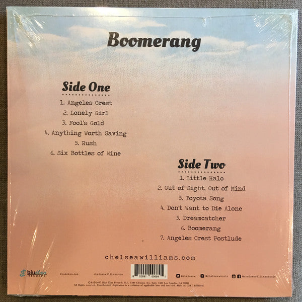 Chelsea Williams : Boomerang (LP, Album)