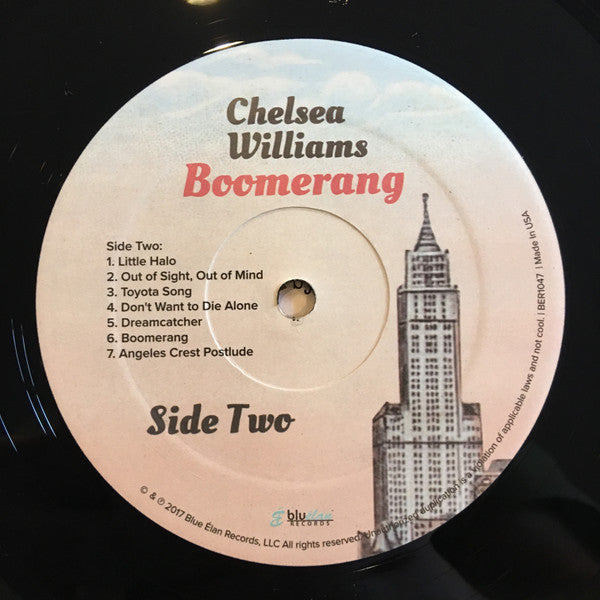 Chelsea Williams : Boomerang (LP, Album)