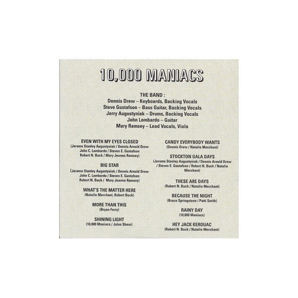 10,000 Maniacs : Halloween Live At Disney Institute (HDCD, Album, Ltd, RE, RM)