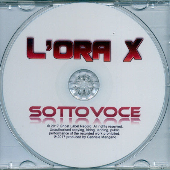 L'Ora X : Sottovoce (CD, Album)