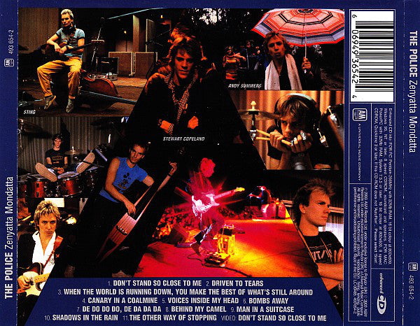 The Police : Zenyatta Mondatta (CD, Album, Enh, RE, RM, Uni)