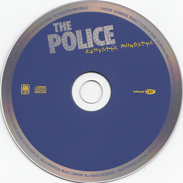 The Police : Zenyatta Mondatta (CD, Album, Enh, RE, RM, Uni)