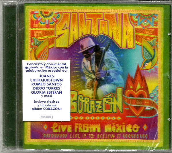 Santana : Corazón (CD, Album + DVD-V, NTSC + Dlx)