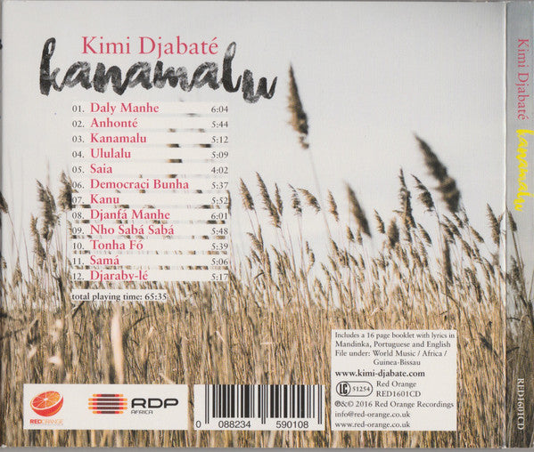 Kimi Djabaté : Kanamalu (CD, Album)