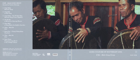 Yasuhiro Morinaga : Ê Đê – Male Gong Group (Đắk Lắk – Vietnam) (CD)