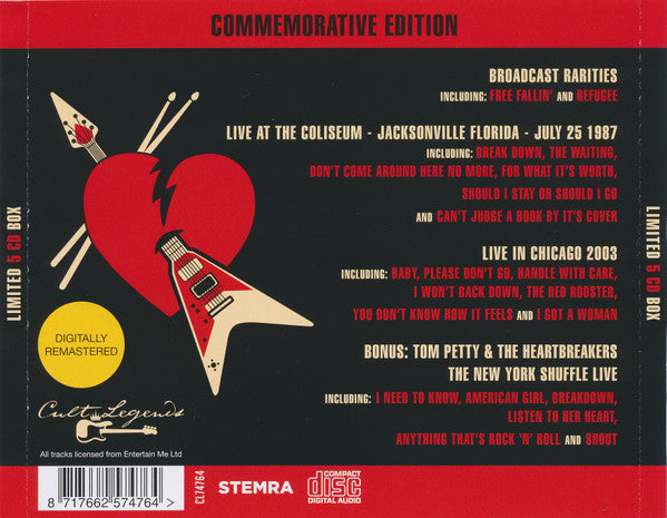 Tom Petty : Commemorative Edition (5xCD, Comp, Unofficial)