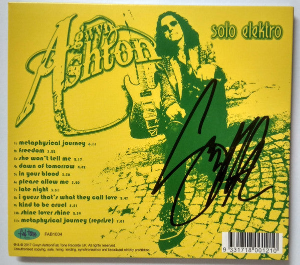 Gwyn Ashton : Solo Elektro (CD, Album)