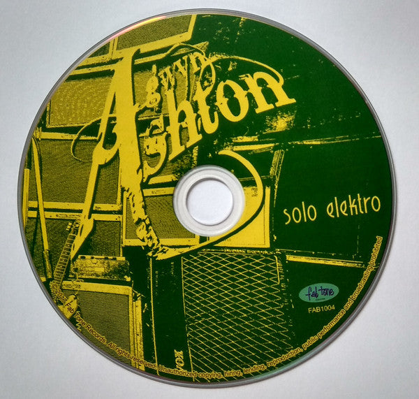 Gwyn Ashton : Solo Elektro (CD, Album)