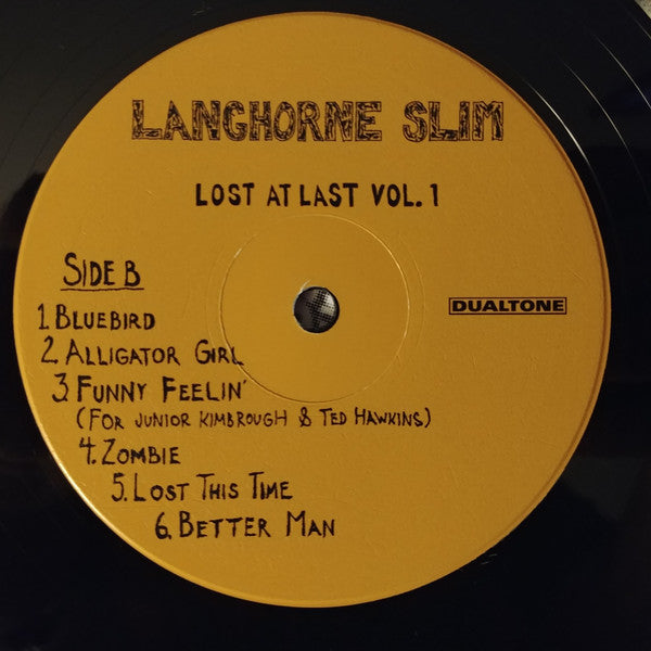 Langhorne Slim : Lost At Last Vol. 1 (LP, Album)