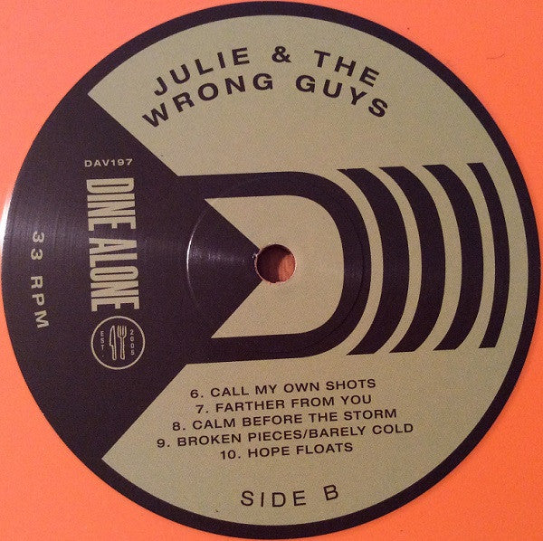 Julie Doiron & The Wrong Guys : Julie & The Wrong Guys (LP, Album, Ora)