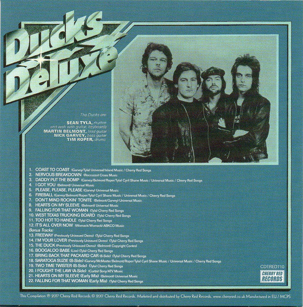 Ducks Deluxe : Coast To Coast: The Anthology (CD, Album, RE + CD, Album, RE + CD, MiniAlbum, RE )