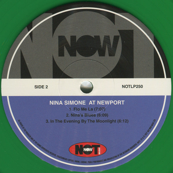 Nina Simone : Nina At Newport (LP, Album, RE, Gre)