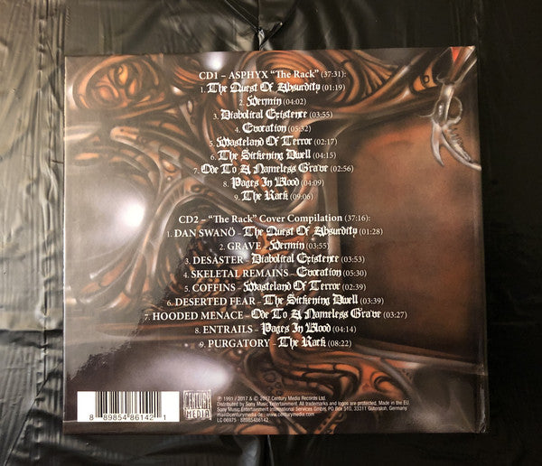 Asphyx (2) : The Rack (CD, Album + CD + Ltd, RE, Ann)