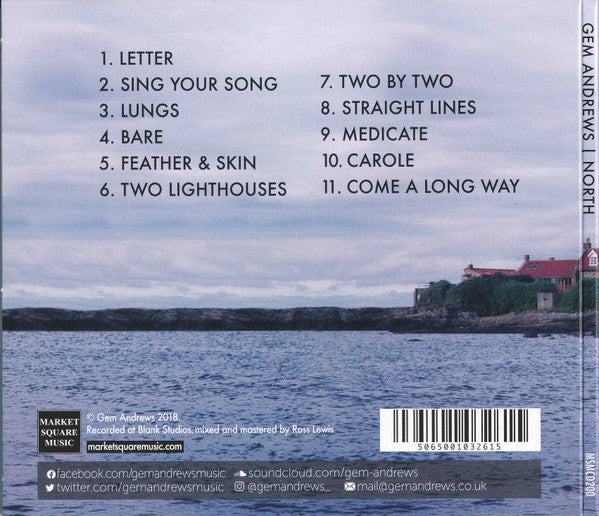 Gem Andrews : North (CD, Album)