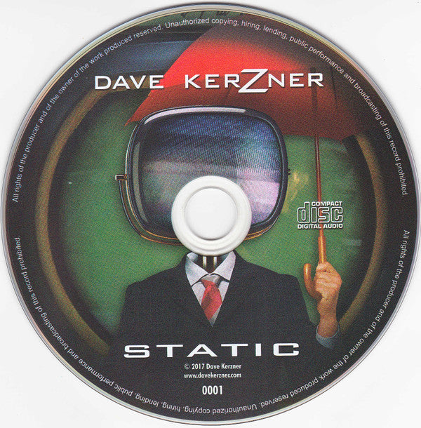 Dave Kerzner : Static (CD, Album)