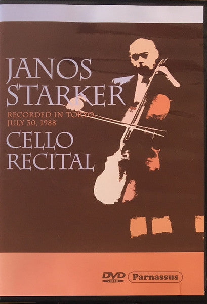 Janos Starker : Cello Recital (DVD, NTSC, Reg)