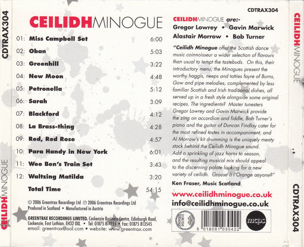 Ceilidh Minogue : Ceilidh Minogue (CD, Album)