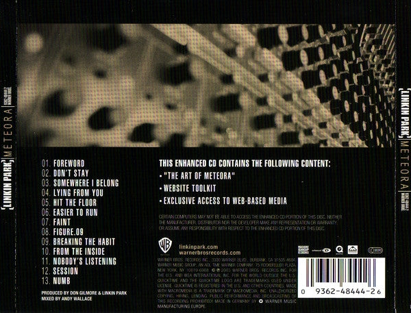 Linkin Park : Meteora (CD, Album, Enh)