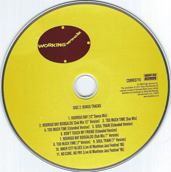 Working Week : Compañeros (CD, Album, RE + CD, Comp + RM, 2xC)