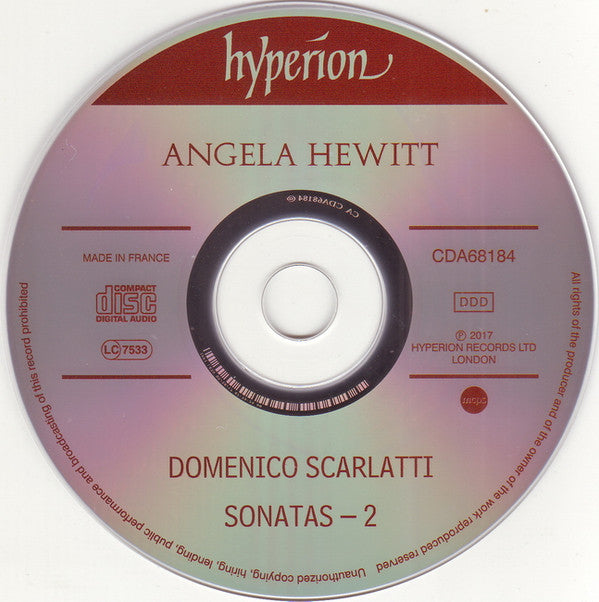 Domenico Scarlatti, Angela Hewitt : Sonatas (CD, Album)