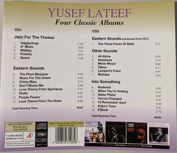 Yusef Lateef : Four Classic Albums (2xCD, Comp, RM)