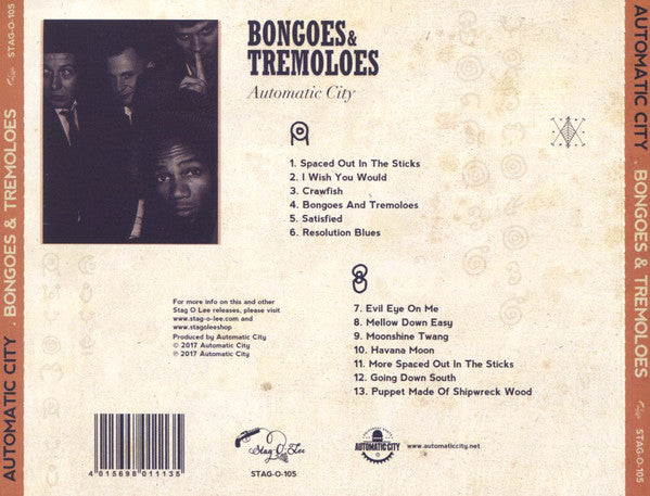 Automatic City : Bongoes & Tremoloes (CD, Album)