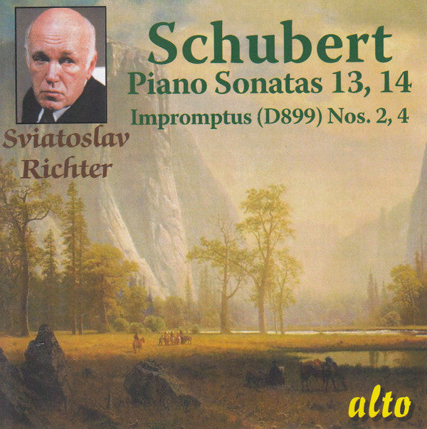 Franz Schubert, Sviatoslav Richter : Piano Sonatas 13, 14 / Impromptus (D899) Nos. 2, 4 (CD, Comp, RE, RM)