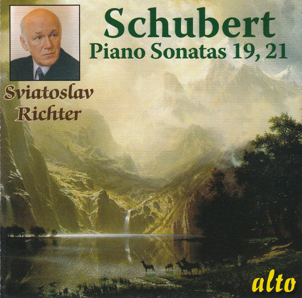 Franz Schubert, Sviatoslav Richter : Piano Sonatas 19, 21 (CD, Comp, RE, RM)
