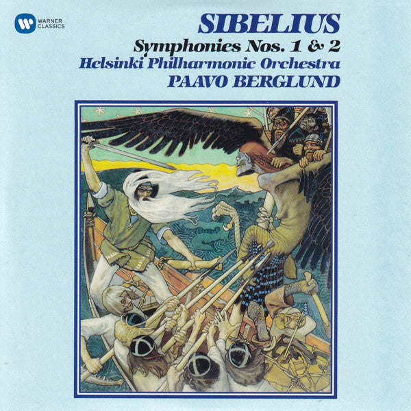Sibelius* - Helsinki Philharmonic Orchestra, Paavo Berglund : Symphonies  1-7 / Finlandia / The Oceanides / Tapiola / Kullervo (5xCD + Box, Comp)